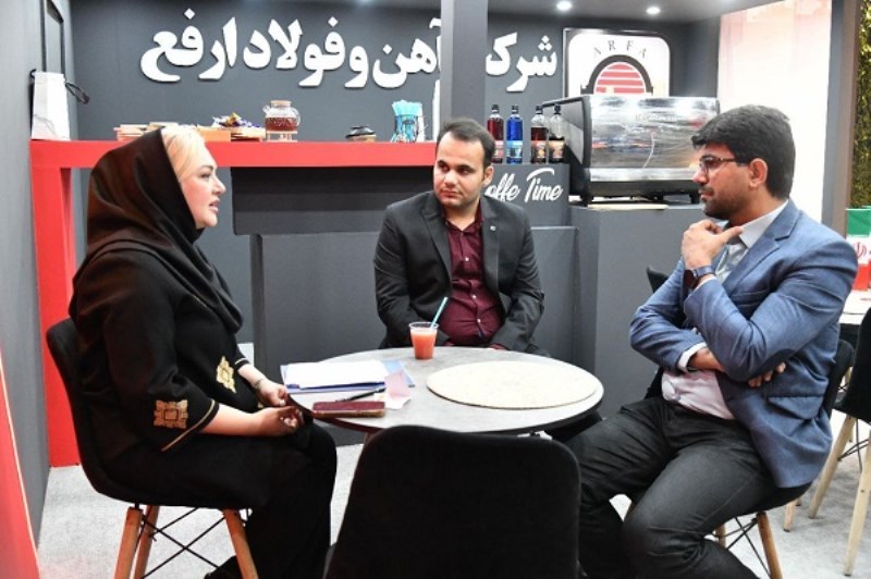 بازدید مدیرعامل  شرکت آهن و فولاد ارفعاز نمایشگاه متافو در روز پایانی و برگزاری نشست‌های تخصصی