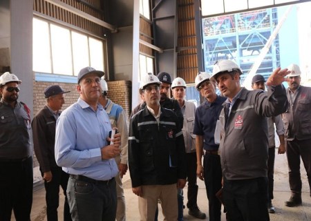 بازدید دکتر رسولیان از شرکت صنعتی و معدنی اپال پارسیان سنگان