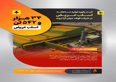 فراتر از رکورد بهمن: مسیری پایدار برای ارتقای جایگاه فولاد جهان‌آرا در صنعت