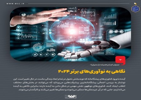 نگاهی به نوآوری های برتر 2024