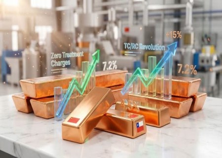 صفر شدن هزینه‌های فرآوری مس در ۲۰۲۶؛ تحول تاریخی در بازار جهانی