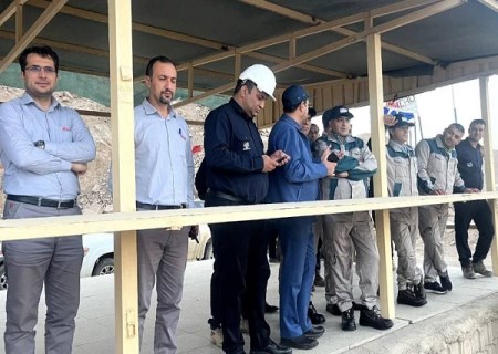 بازدید معاون اکتشاف و بهره‌ برداری ایمپاسکو از معدن جلال آباد زرند